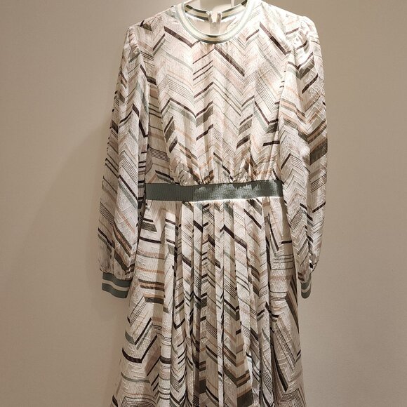 Ted Baker Short Striped Dress - Picture 1 of 5